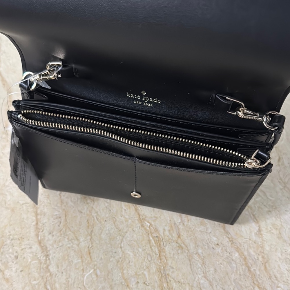 NWT Kate Spade Kerri Leather Crossbody. - Picture 7 of 11